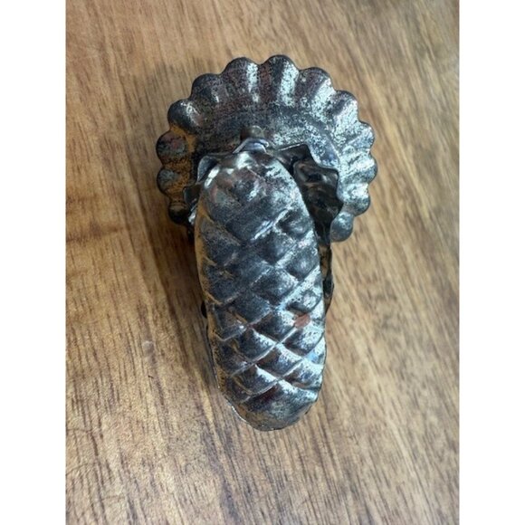 Vintage Silver Tone Christmas Tree Candle Clips Holders Pinecone Clips Set 15 pc - Picture 6 of 14